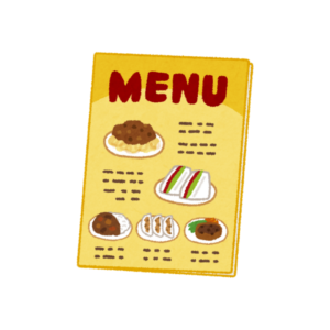 تصميم قائمة طعام (منيو)